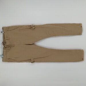 True Religion Men's Khaki Jean Size 30 Carpenter Skinny Tie Waist Tan Y2K 90s‎